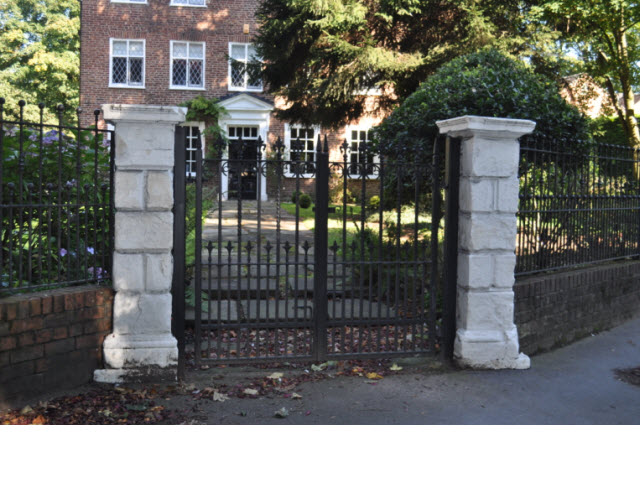 Gatepiers at Astley Vicarage